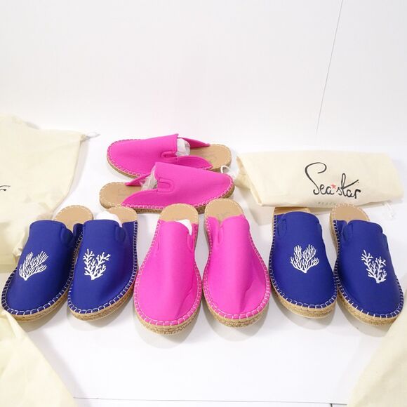 Sea Star Women's Harbourside Mule Water Shoe Mule Flats Sz 7 NWT 125 - Picture 9 of 9